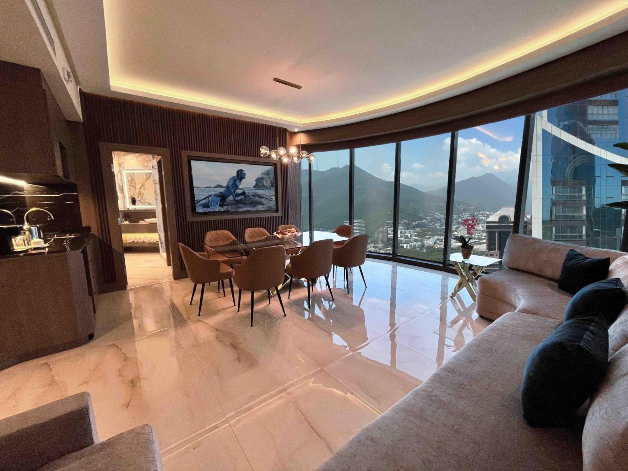 Hotel Safi Royal Luxury Metropolitan San Pedro Garza Garcia Exteriér fotografie Interior of a 3-bedroom unit
